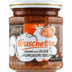 BRUSCHETTA TOMATEN/CITRES OLIVEN 200 GR