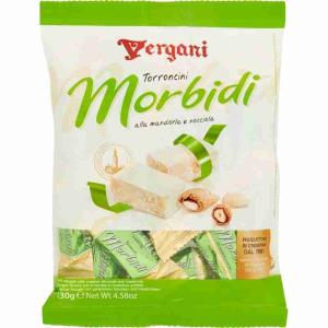 TORRONCINI MORBIDI MANDORLA VERGANI 130 GR