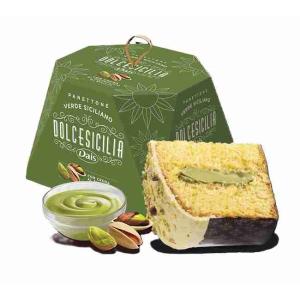 PANETTONE VERT SICILIEN DAIS PISTACHE 800 GR