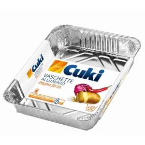 ALUMINIUMTABLETTS S/C 4 PORTIONEN CUKI x 100