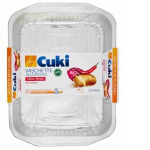 ALUMINUM TRAYS S/C 8 PORTIONS CUKI x 50