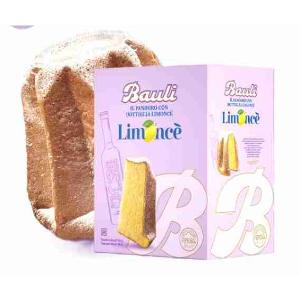 CONFEZIONE REGALO PANDORO+LIMONCE' BAULI 700 GR