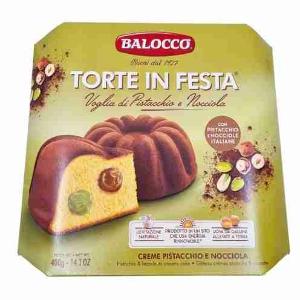 PARTY CAKES PISTACHIO&HAZELNUT BALOCCO 400 GR