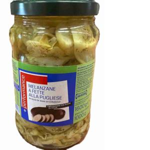 MELANZANE A FETTE IN OLIO +PERFORMANCE 1,7 KG