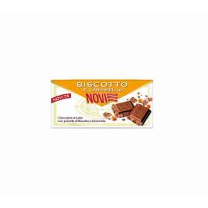 NOVI CHOCOLAT BISCUIT&CARAMEL TABLE 100 GR