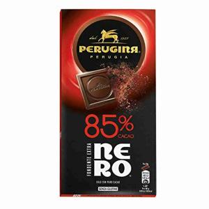 TABLE DARK BLACK CHOCOLATE 85% PERUGINA 85 GR