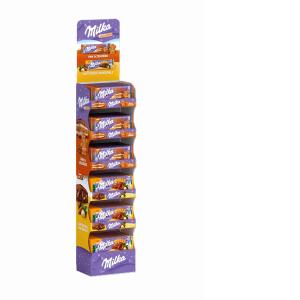 EXPO LED CHOCOLATE TABLE. MILKA 300 GR x 75