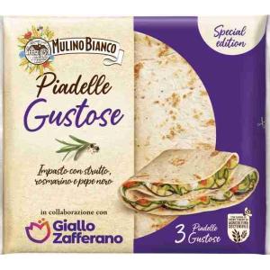 PIADELLE GUSTOSE X 3 MULINO BIANCO 330 GR