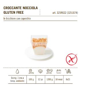 GELATO CROCCANTE NOCCIOLA SENZA GLUTINE LIZZI 100