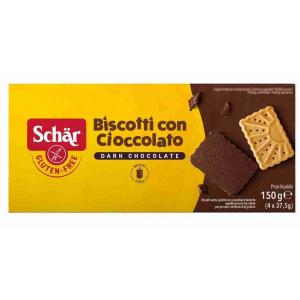 BISCOTTI CON CIOCCOLATO DR SCHAR 150 GR