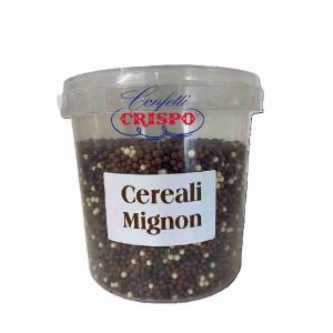 CHOCOCEREALI MIGNON WHITE-DARK CRISPO 1 KG