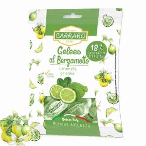 BERGAMOT JELLY SWEETS CARRARO BAG 100 G