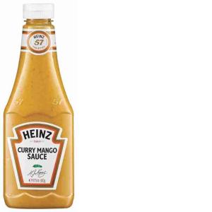 SALSA CURRY MANGO SAUCE HEINZ 875 ML