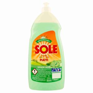 DETERGENTE PIATTI LIMONE VERDE SOLE 1,1 LT