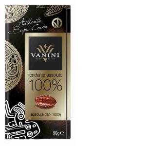 BAGUA PLATEAU DE CHOCOLAT NOIR 100% VANINI 90 GR