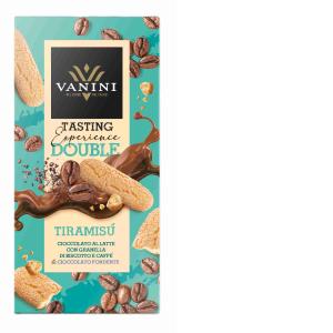 DOPPELTES SCHOKOLADENBRETT TIRAMISU' VANINI 85 GR