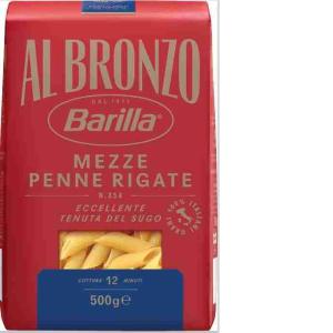 BRONZE GEZOGENE PASTA MEZ.PENNE R. BARILLA 500