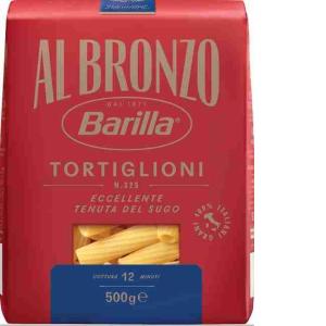 PÂTES TIRÉES EN BRONZE TORTIGLIONI BARILLA 500