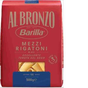 PÂTES FILÉES AU BRONZE M.RIGATONI BARILLA 500 G