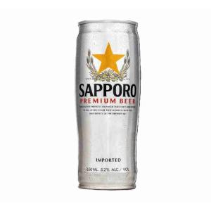 BIÈRE SAPPORO EN CANETTE 65 CL