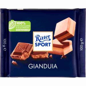 TABLA DE CHOCOLATE RITTER SPORT GIANDUIA 100 GR