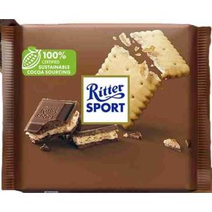 PLATEAU DE BISCUITS AU CHOCOLAT RITTER SPORT...