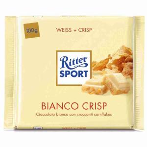 PLATEAU DE CHOCOLAT BLANC CRISP RITTER SPORT...