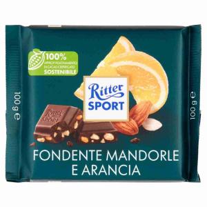 TAV.CIOCCOLATO FOND. MANDORLA/ARANCIA RITTER 100 G