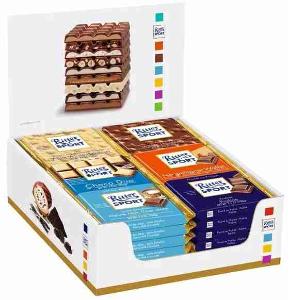 EXPO TAV.NUT SELECTION DA BANCO RITTER SPORT 100 G