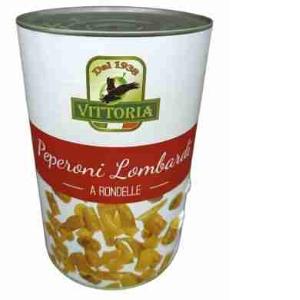 PEPERONI LOMBARDI A RONDELLE LATTA VITTORIA 4,3 KG