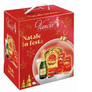 CHRISTMAS PARTY BOX PANETTONE LE CADEAU 5 PCS