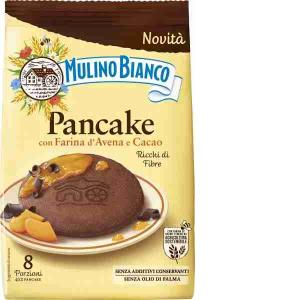 OAT & COCOA PANCAKE MULINO BIANCO 256 GR x 8PCS