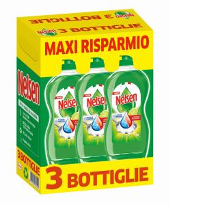 DETERGENTE PIATTI LIMONE NELSEN 850 ML x 3