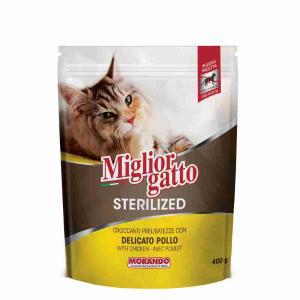 CROCCHETTE GATTO STERILIZED POLLO DEL. MIGLIO GATT