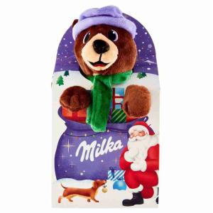 EXPO PELUCHE NATALE MILKA 96 GR x 60