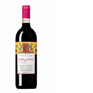 VINO ROSSO DI MONTALCINO LUPI E SIRENE LE RIPI 75