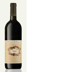 VIN ROSSO MERLOT FELLUGA 75 CL