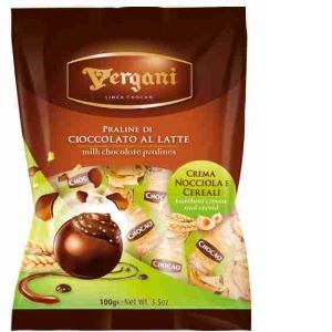 PRALINE SFERE LATTE CR.LATTE CEREALI VERGANI 100 G