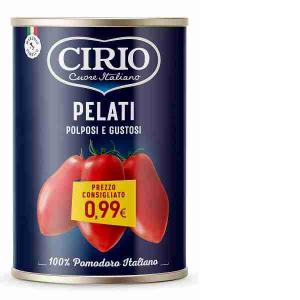 PEELED TOMATOES CIRIO 400 GR CAN