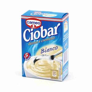 CIOBAR WHITE X 5 SACHETS CAMEO 105 GR