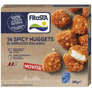 SPICY NUGGETS DI MERLUZZO PICCANTE FROSTA 280 GR