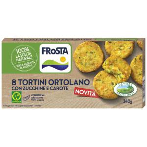 TORTINI ORTOLANO ZUCCHINE&CAROTE FROSTA 240 GR