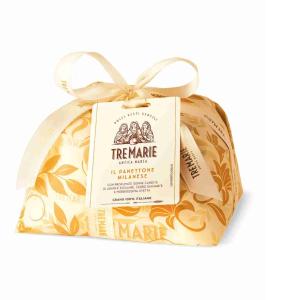 PANETTONE MILANESE BASSO INCARTATO TRE MARIE 1 KG