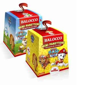 MINI PANETTONE PAW PATROL BALOCCO 100 GR