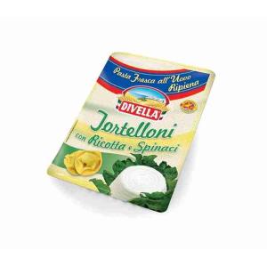 TORTELLONI RIPIENI RICOTTA SPINACI DIVELLA 250 GR