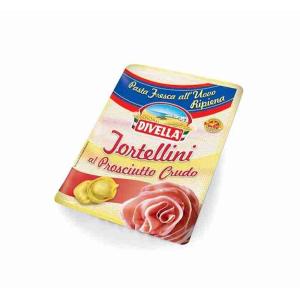 TORTELLINI RIPIENI RAW HAM DIVELLA 250 GR