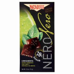 TAV.CIOCCOLATO NERO NERO LIME-MENTA NOVI 75 GR