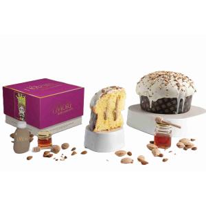 PANETTONE ARTIGIANALE AL TORRONE I MORI 1 KG