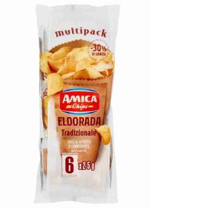 ELDORADA PATATIN MLTPK AMICA CHIPS 25 GR x 6