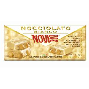 TAVOLETTA NOCCIOLATO BIANCO NOVI 130 GR